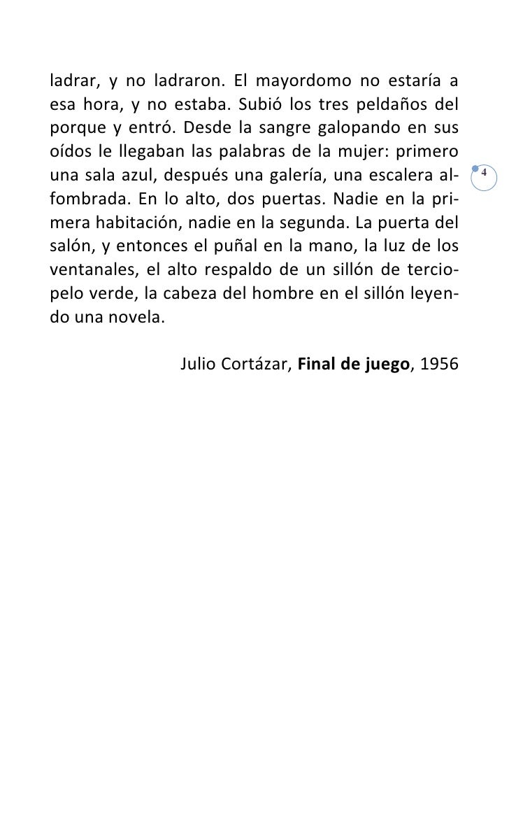 Continuidad De Los Parques Julio Cortazar Resumen